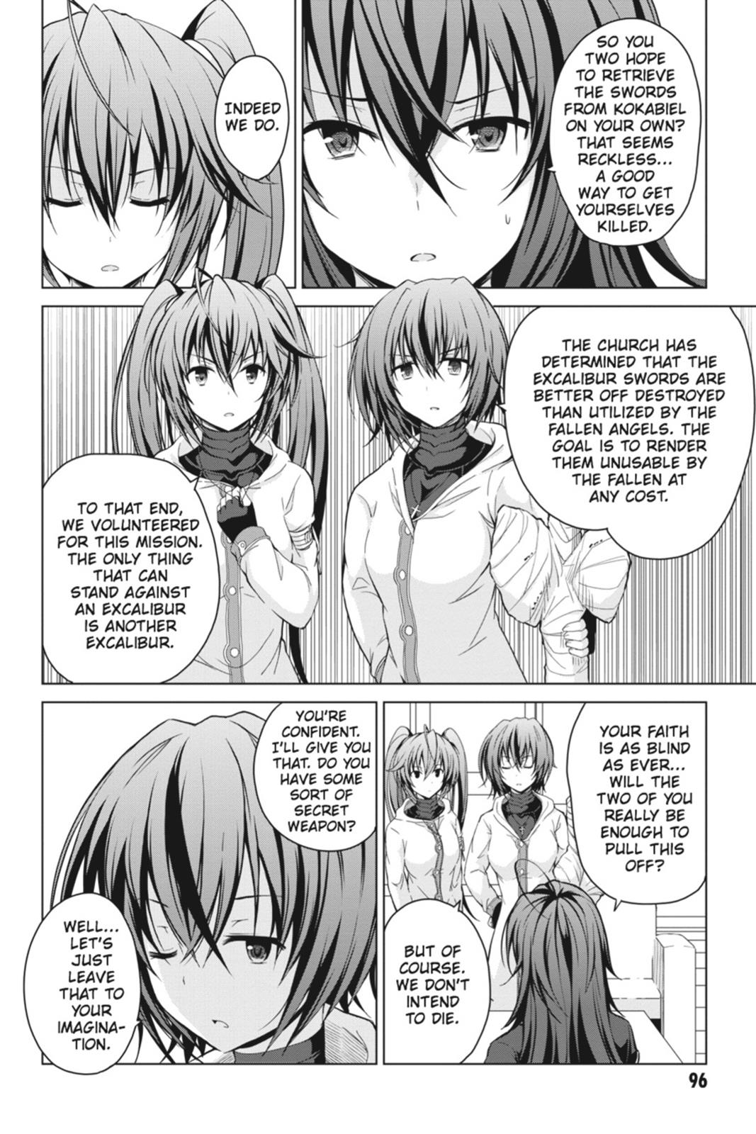 Read High School DxD Manga Online