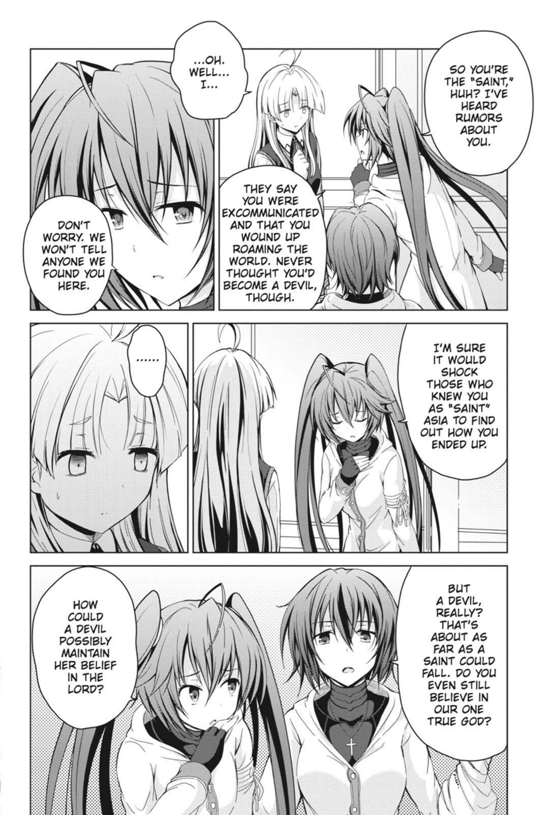 Read High School DxD Manga Online