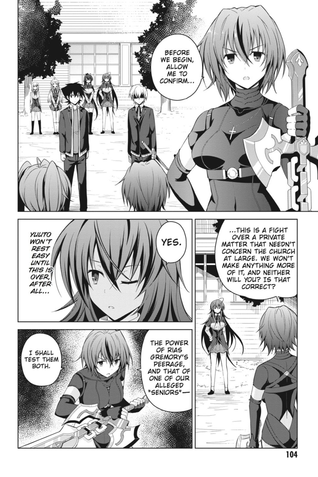 Read High School DxD Manga Online