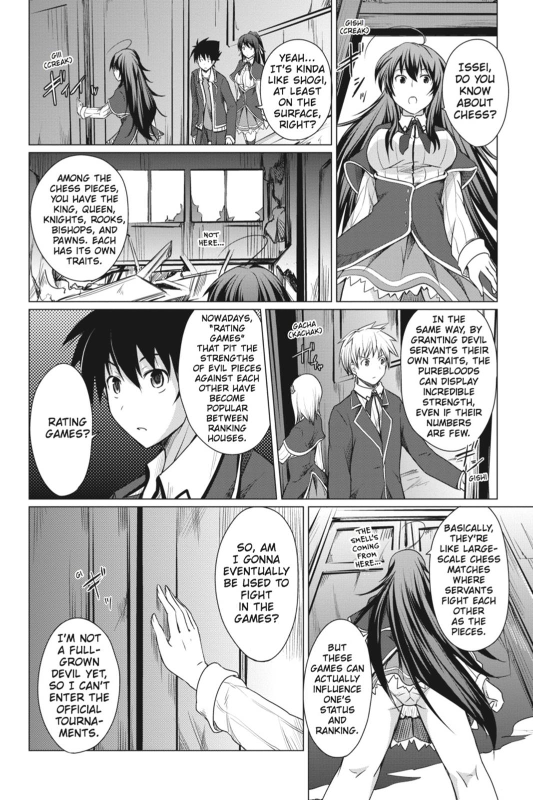 Read High School DxD Manga Online