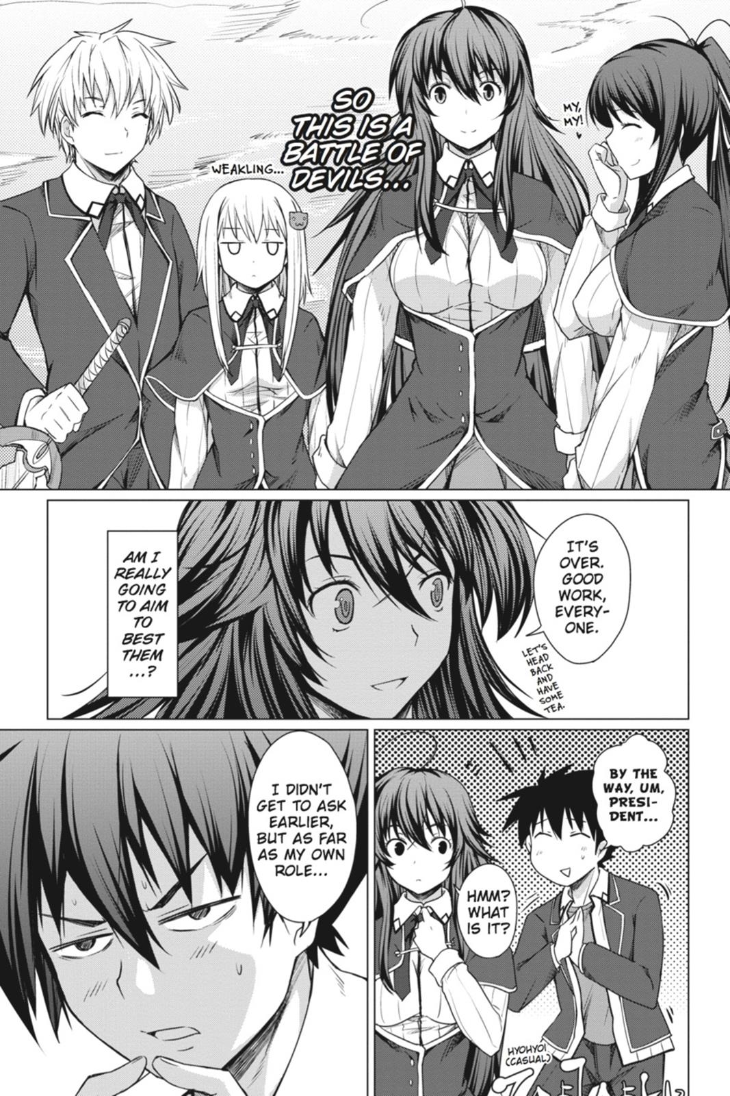 Read High School DxD Manga Online