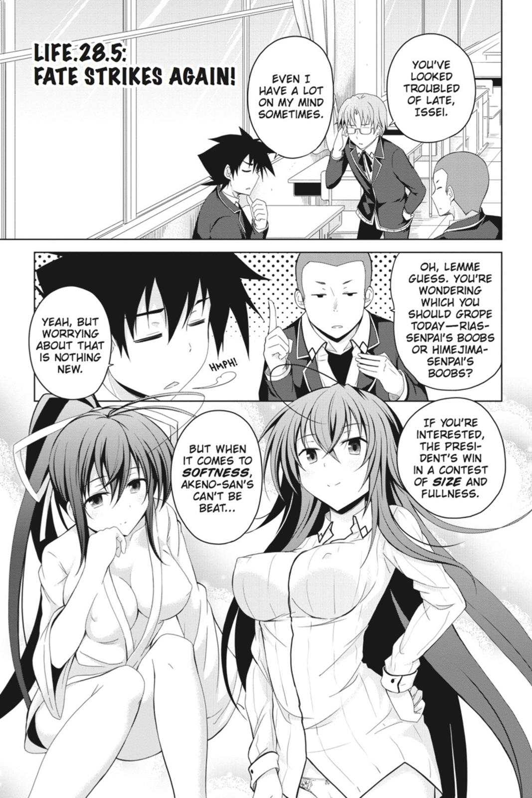 Read High School DxD Manga Online