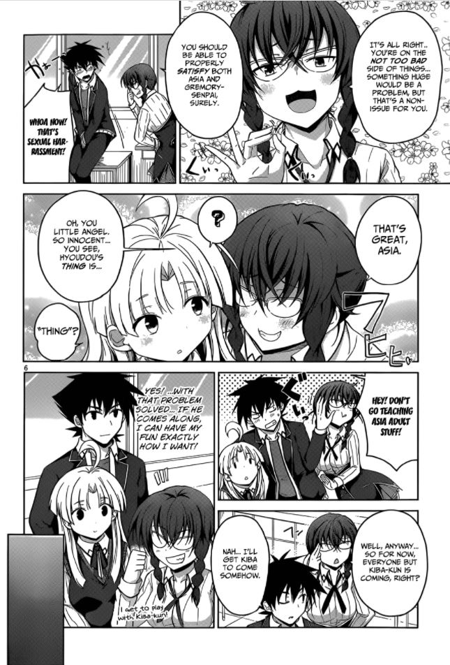 Read High School DxD Manga Online