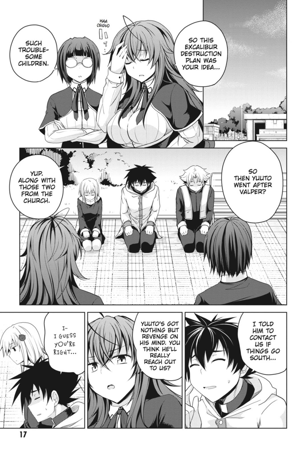Read High School DxD Manga Online