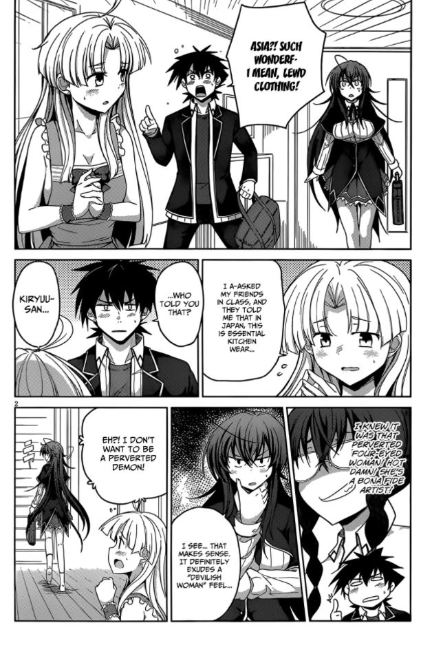 Read High School DxD Manga Online