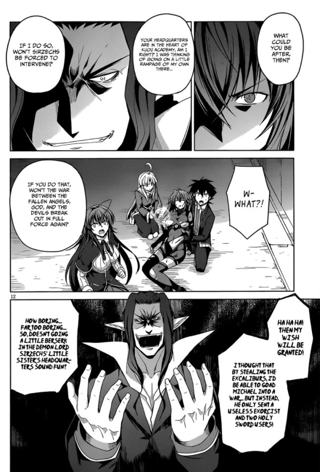 Read High School DxD Manga Online