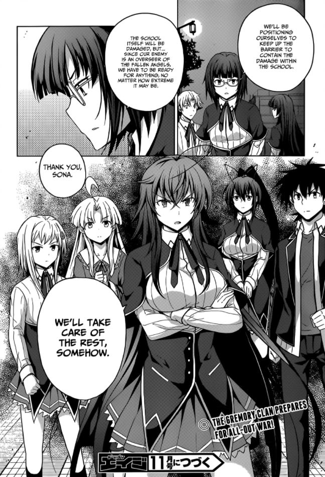 Read High School DxD Manga Online