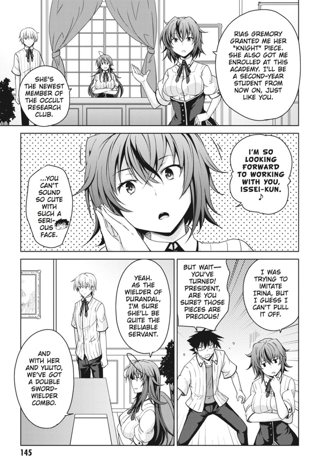 Read High School DxD Manga Online