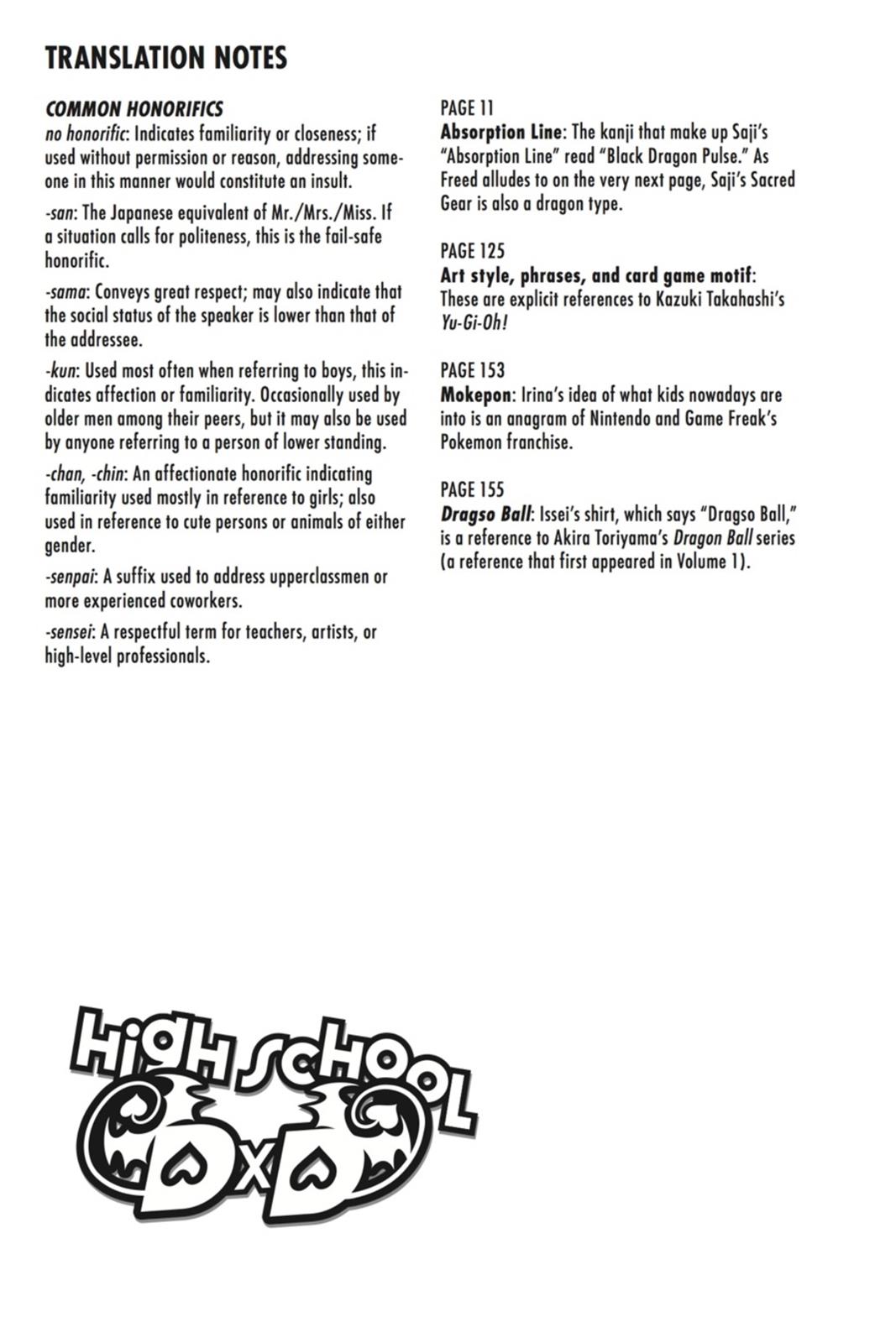 Read High School DxD Manga Online