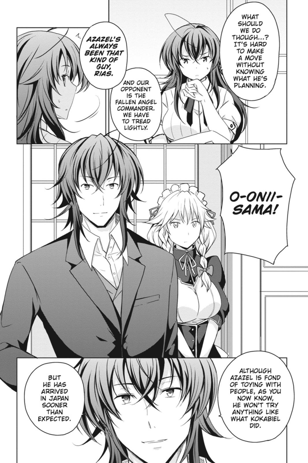 Read High School DxD Manga Online