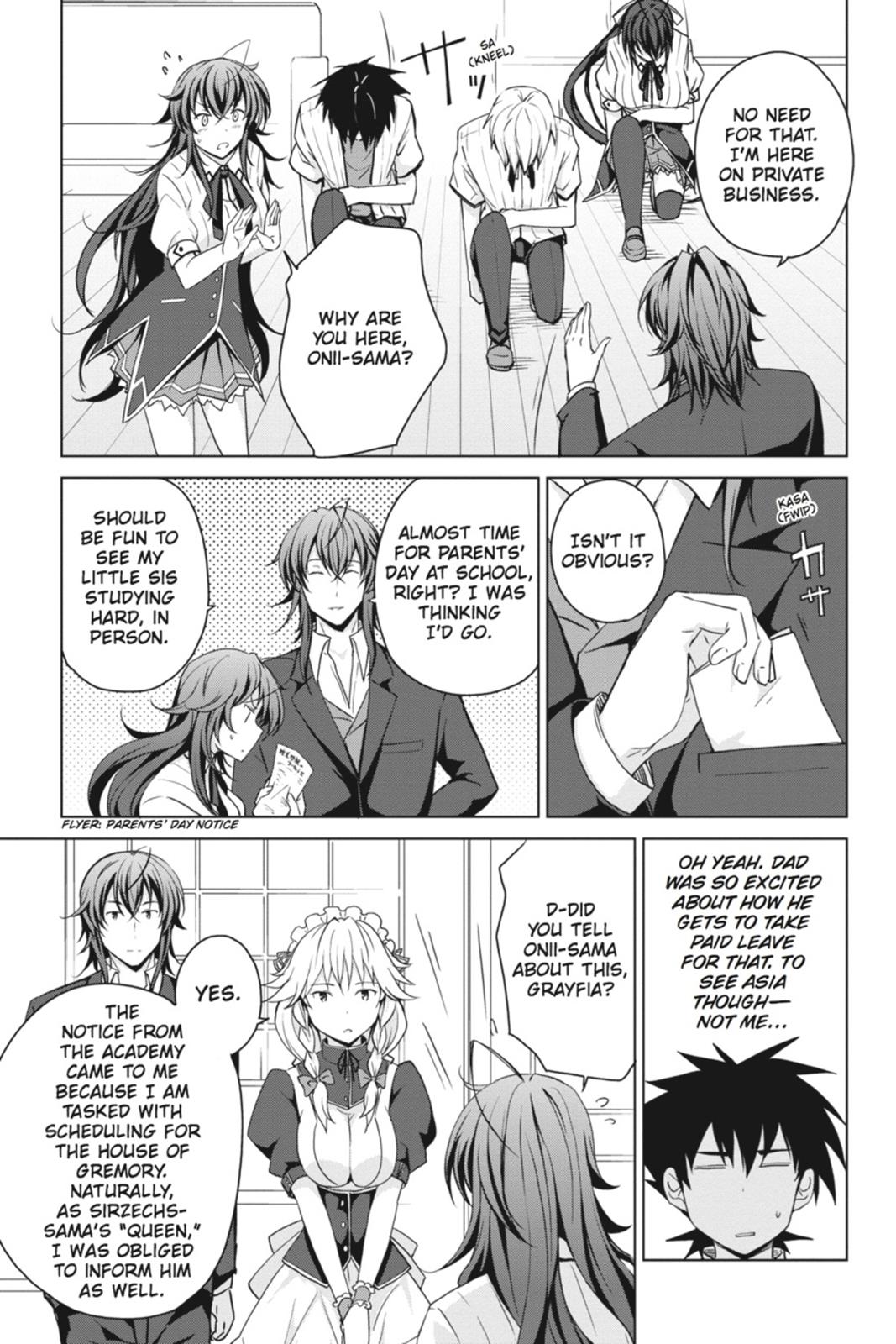 Read High School DxD Manga Online