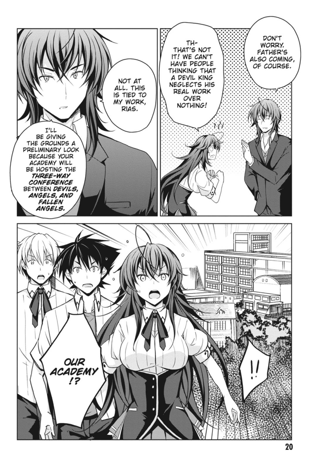 Read High School DxD Manga Online