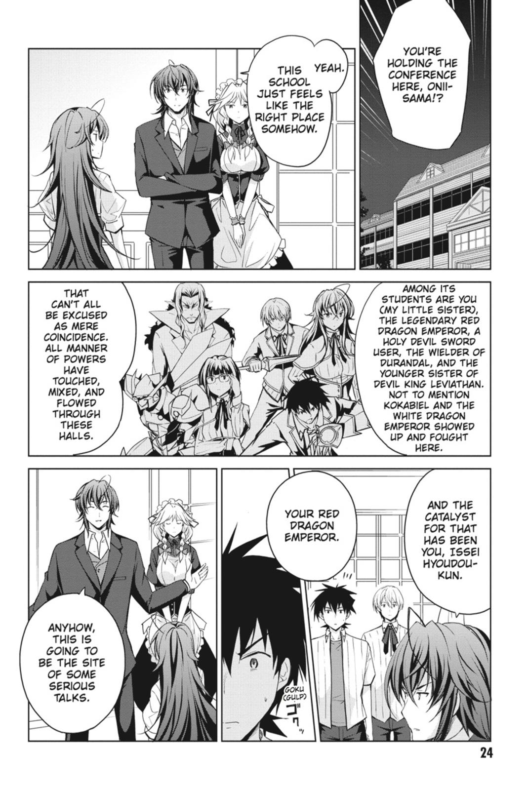 Read High School DxD Manga Online