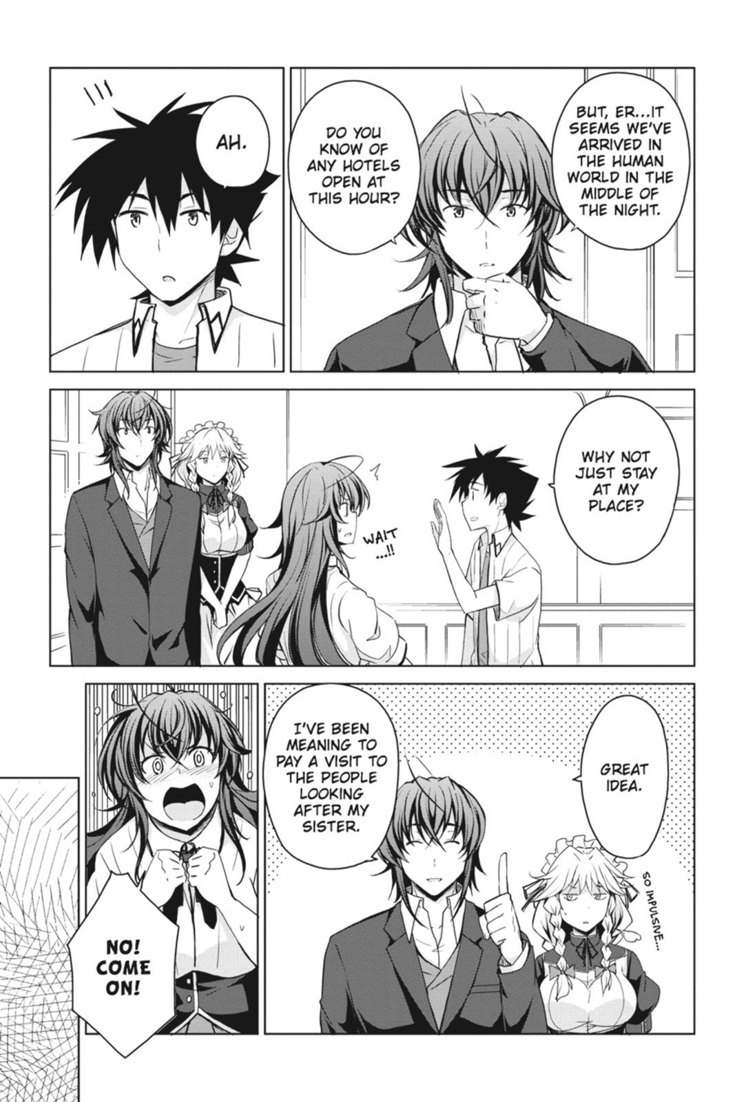 Read High School DxD Manga Online