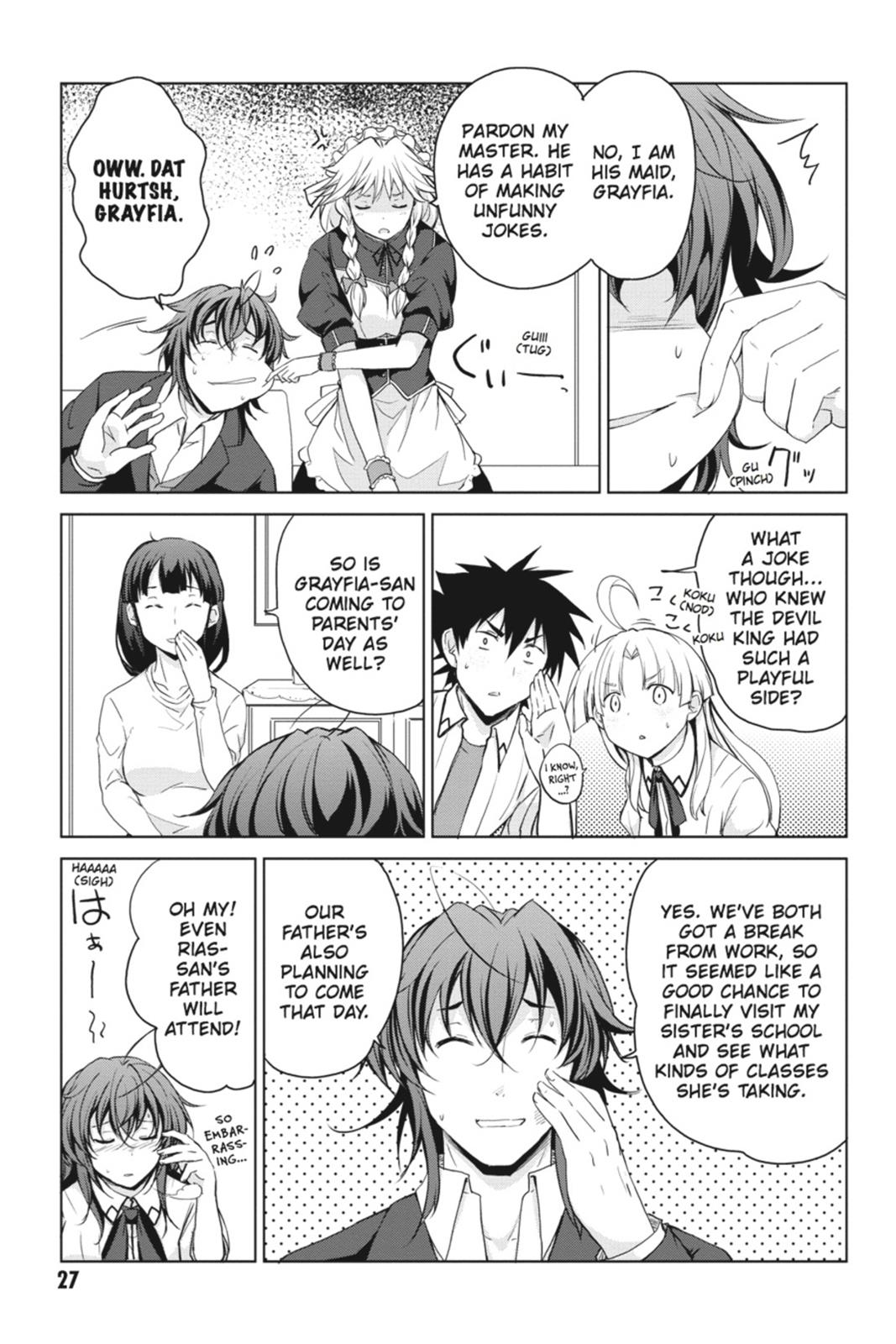 Read High School DxD Manga Online