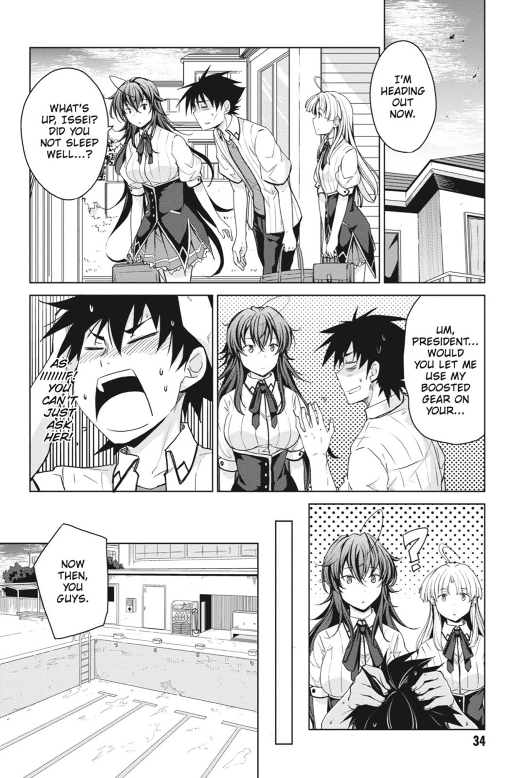 Read High School DxD Manga Online
