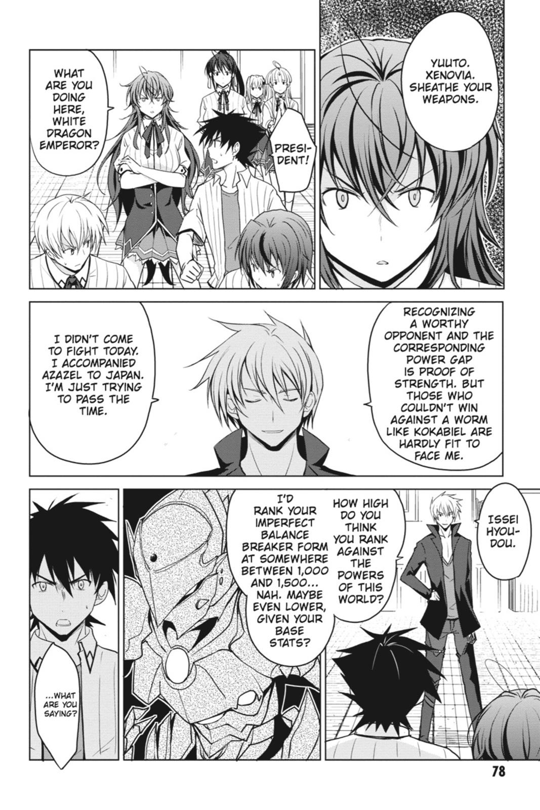 Read High School DxD Manga Online