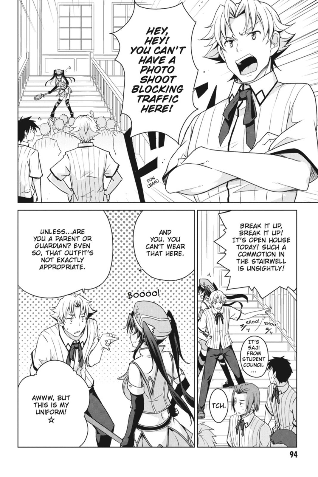 Read High School DxD Manga Online