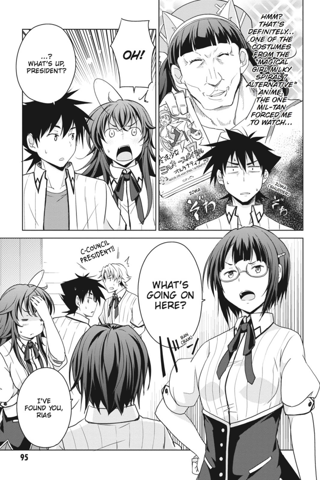 Read High School DxD Manga Online