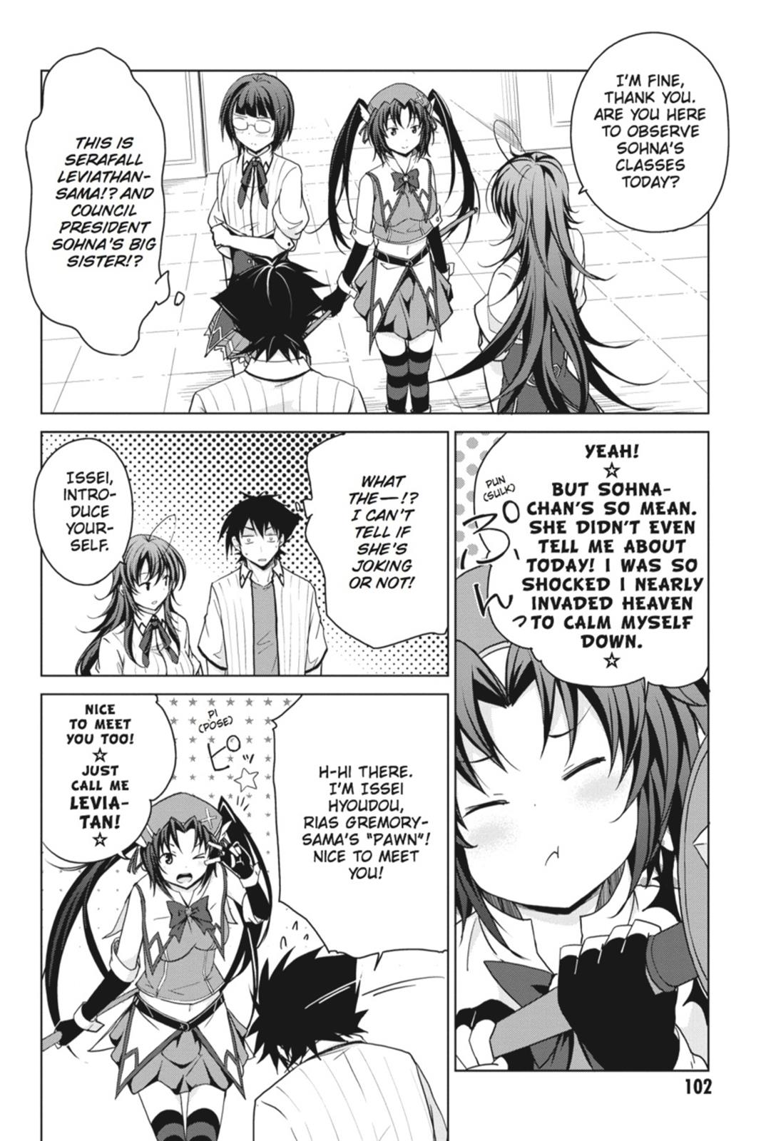 Read High School DxD Manga Online