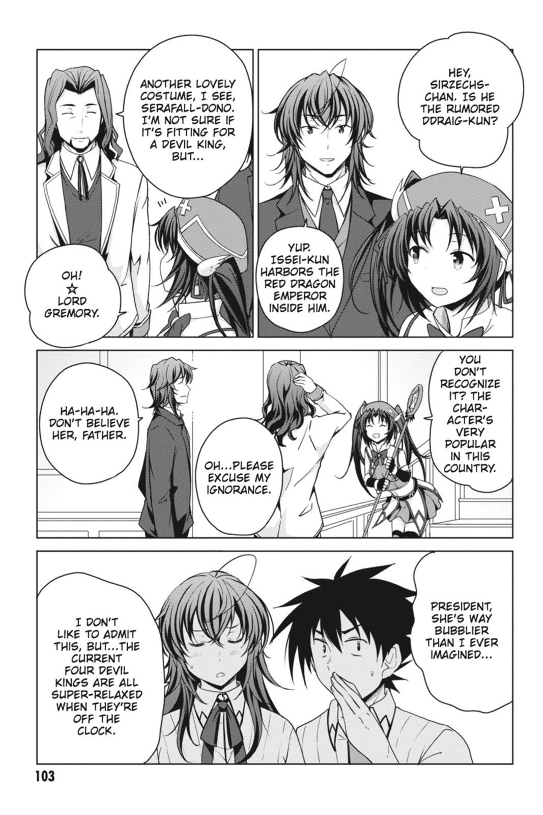 Read High School DxD Manga Online