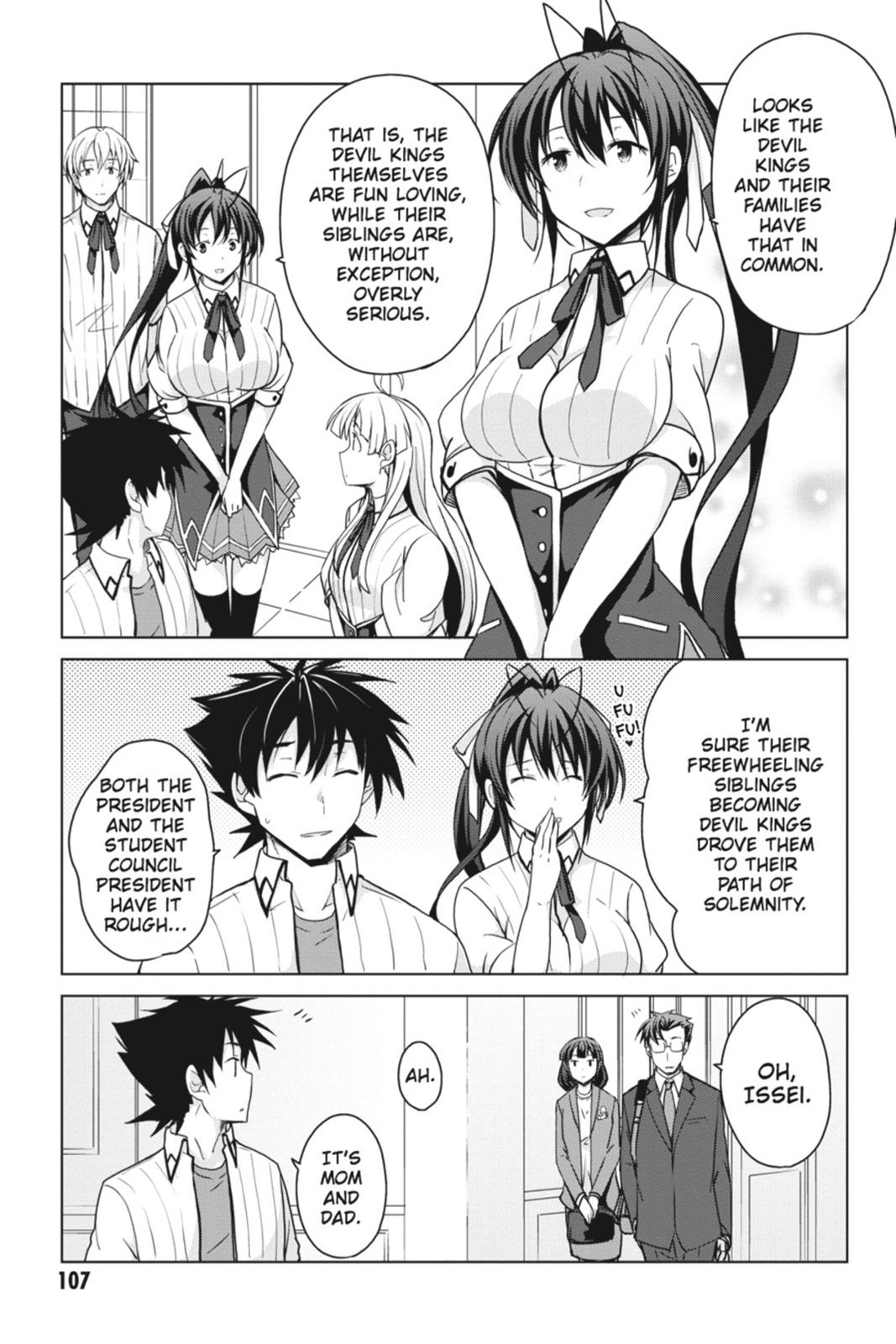Read High School DxD Manga Online