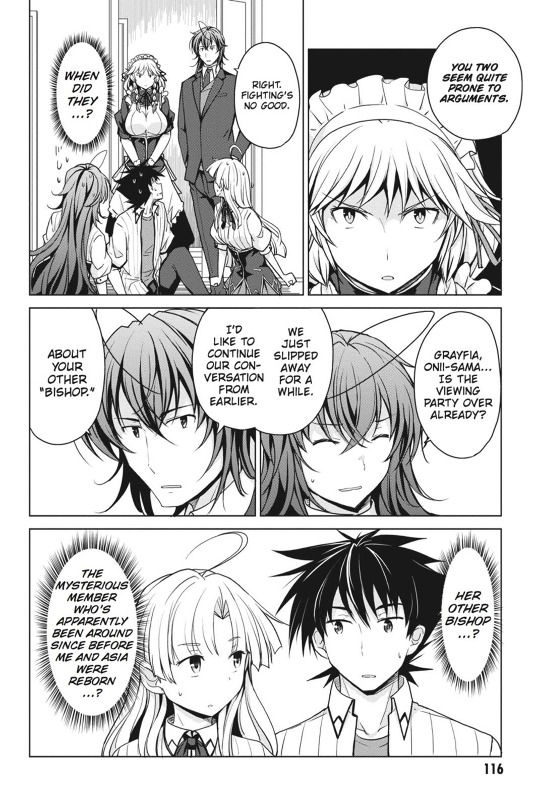 Read High School DxD Manga Online