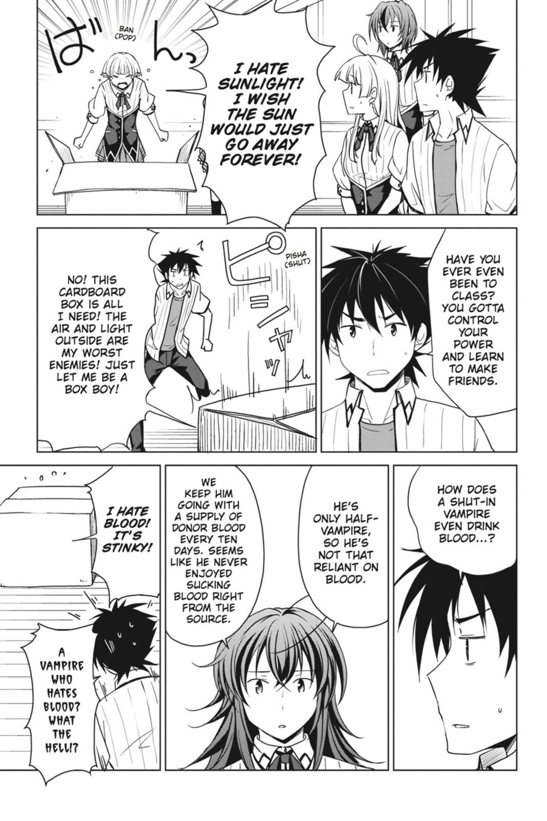 Read High School DxD Manga Online