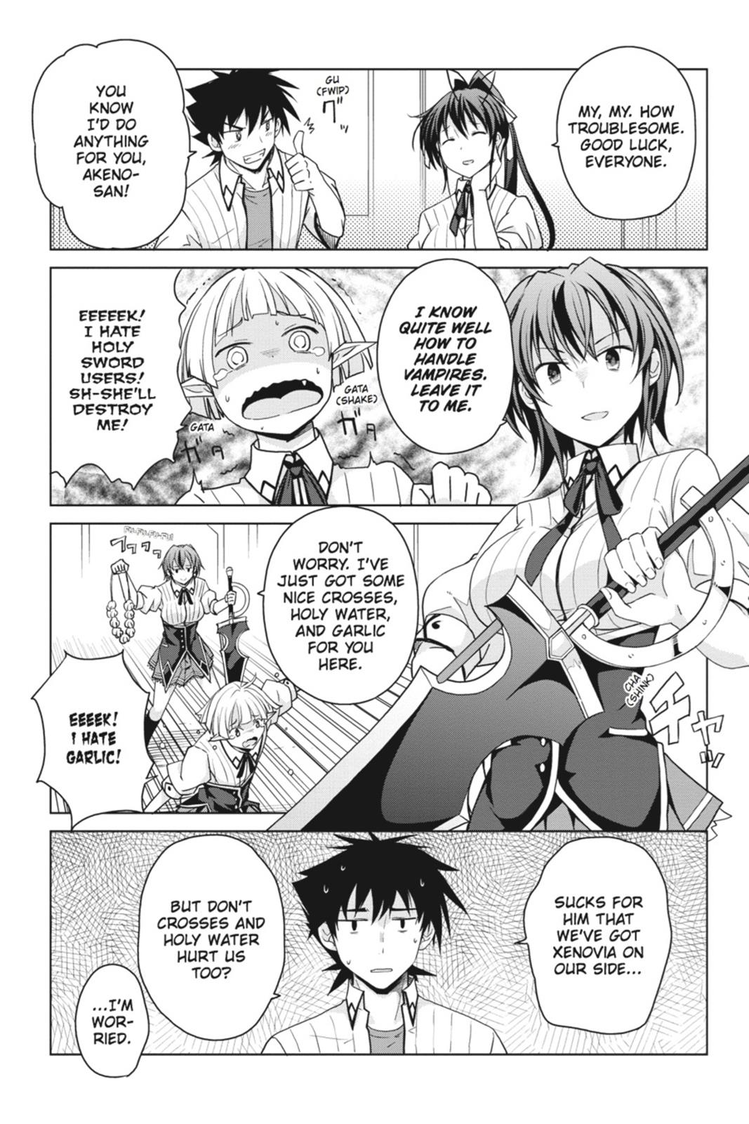 Read High School DxD Manga Online