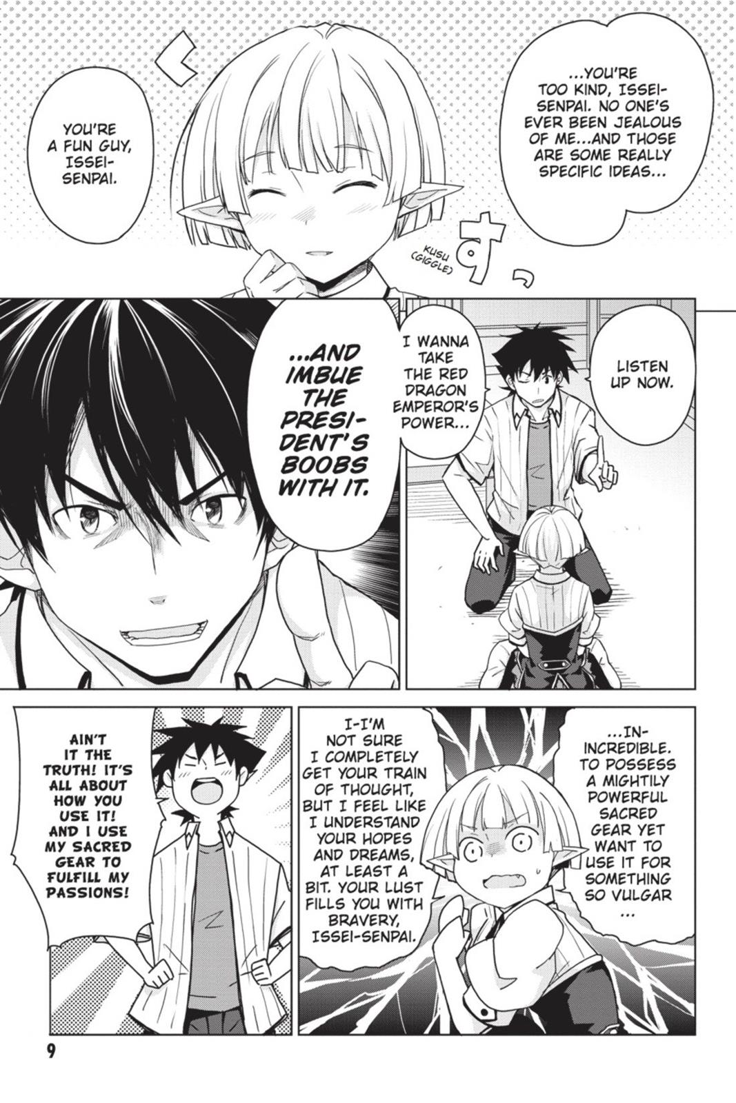 Read High School DxD Manga Online