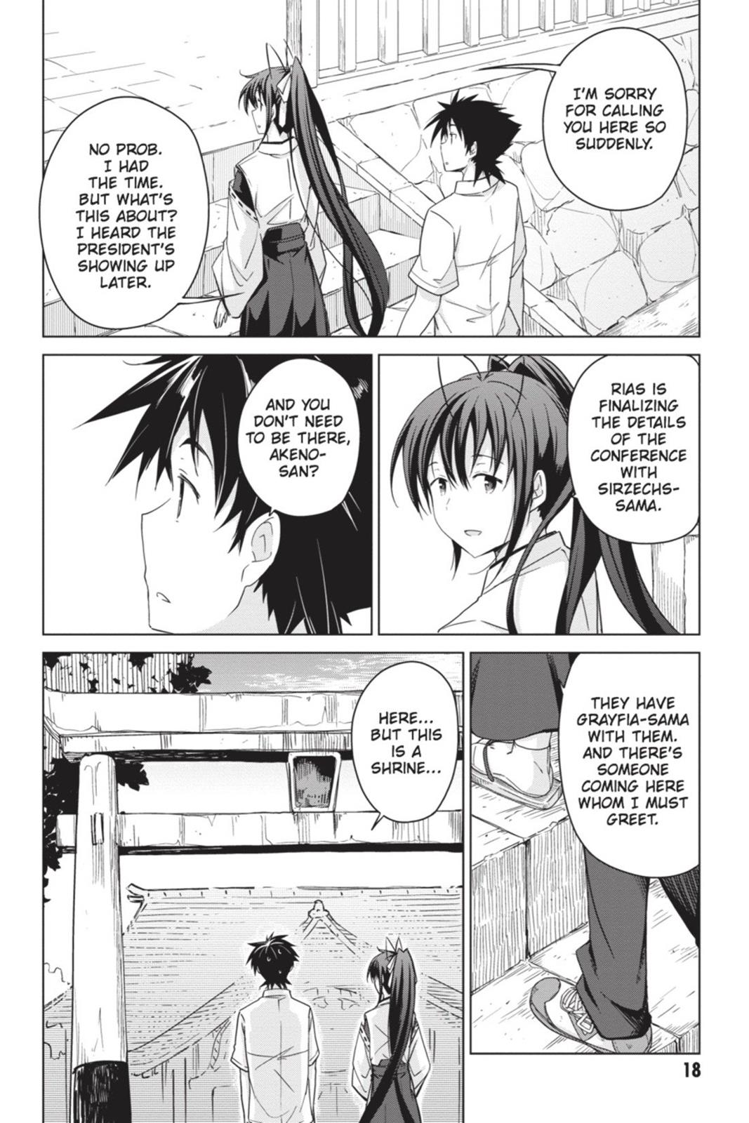 Read High School DxD Manga Online