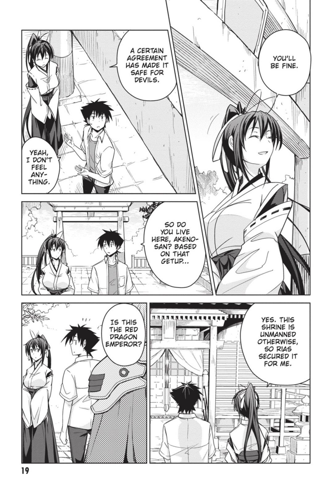 Read High School DxD Manga Online