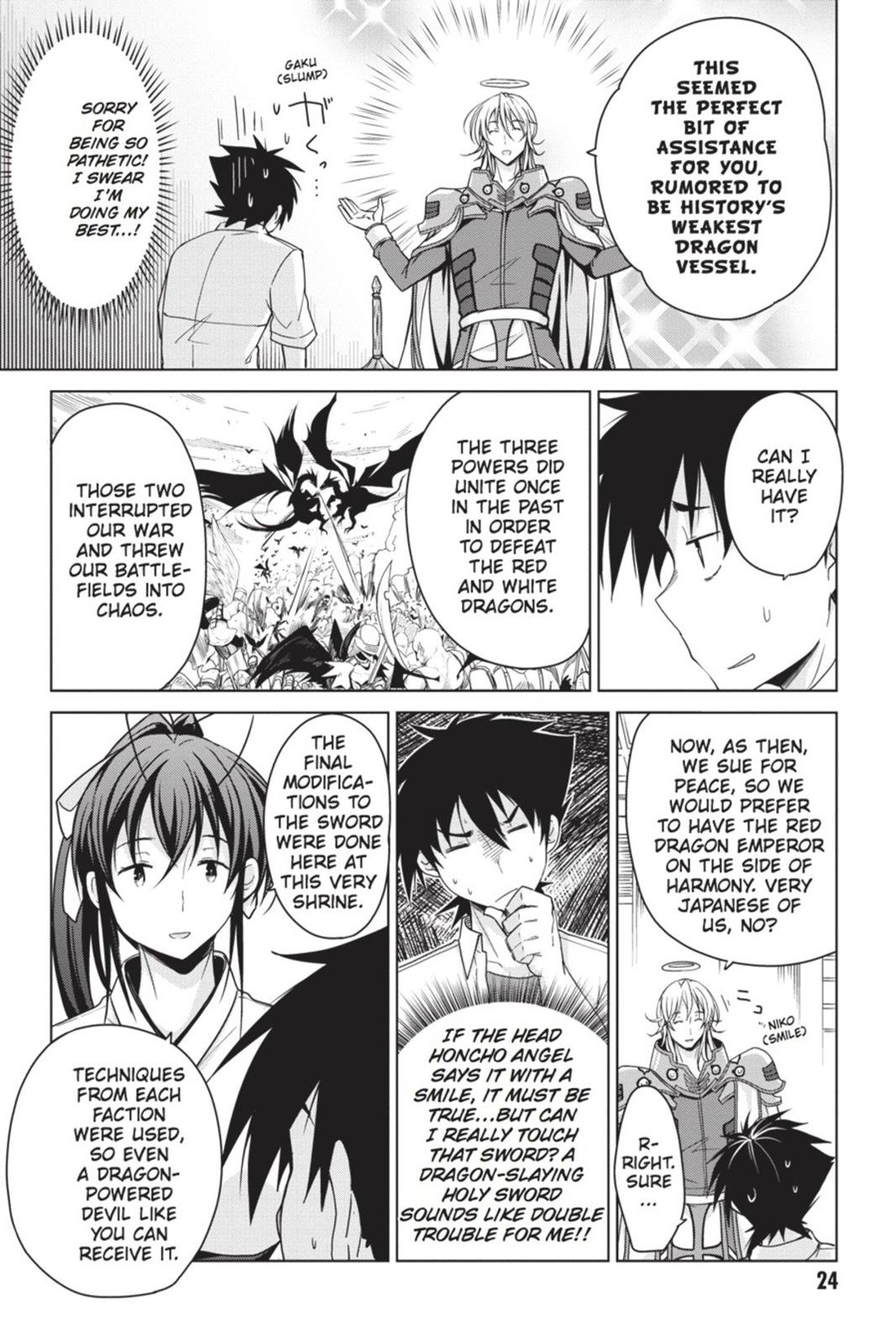 Read High School DxD Manga Online