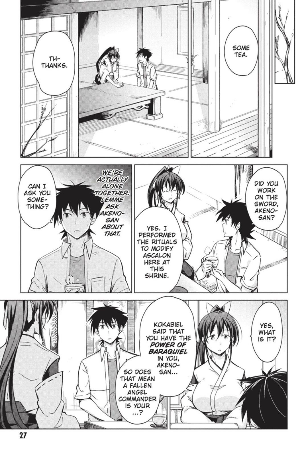 Read High School DxD Manga Online