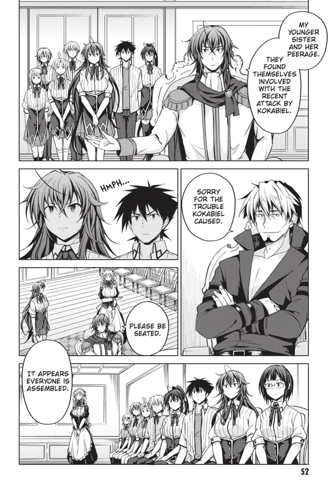 Read High School DxD Manga Online