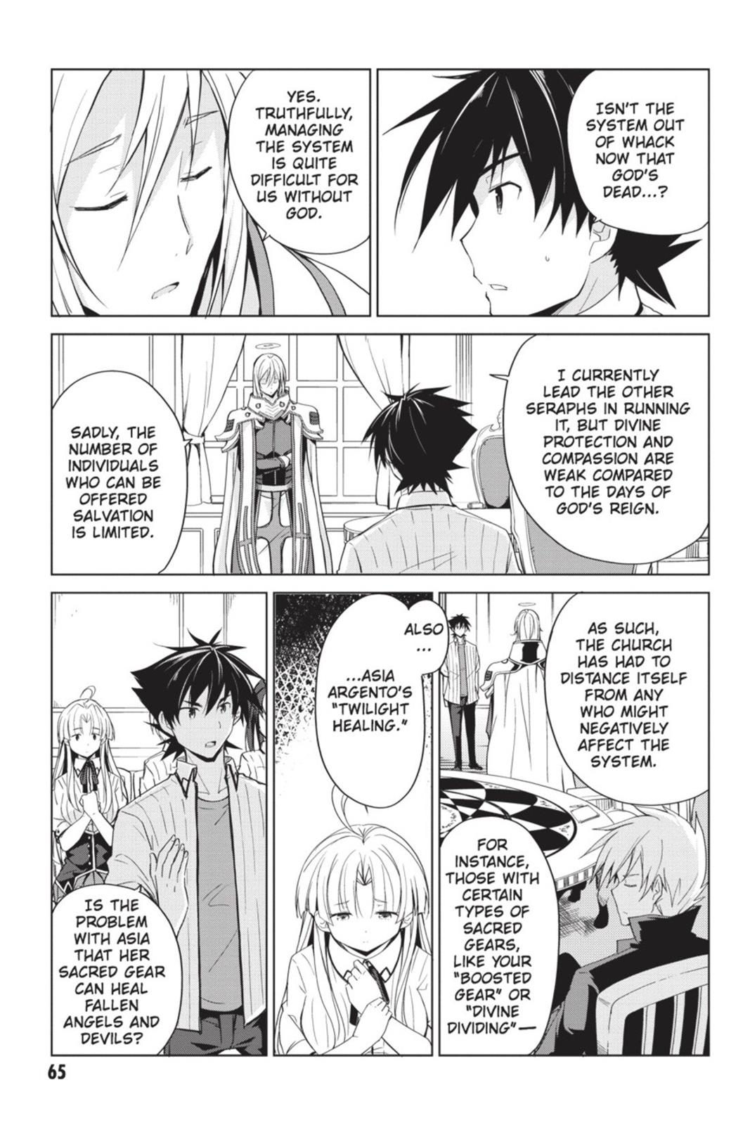 Read High School DxD Manga Online