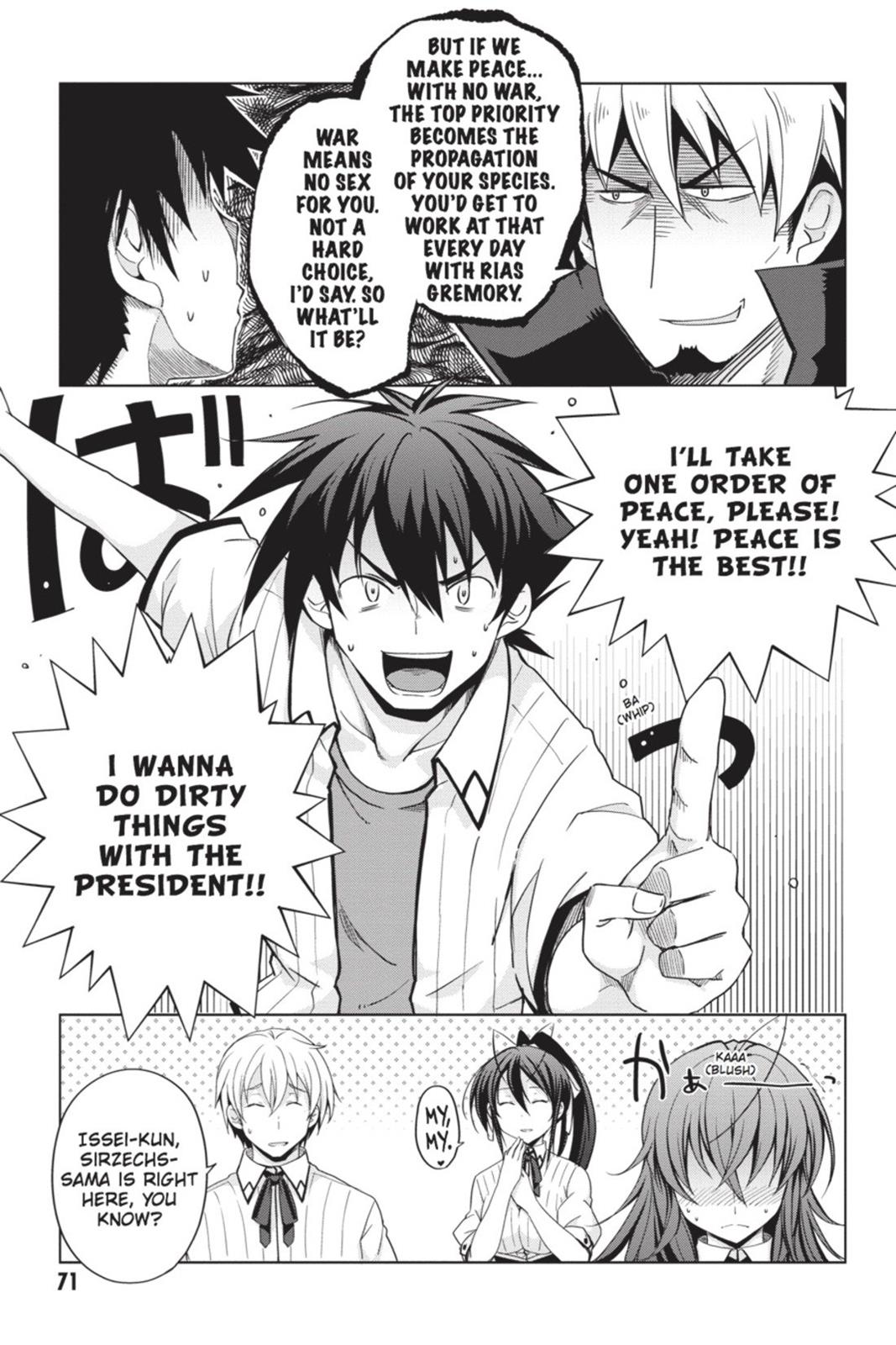 Read High School DxD Manga Online
