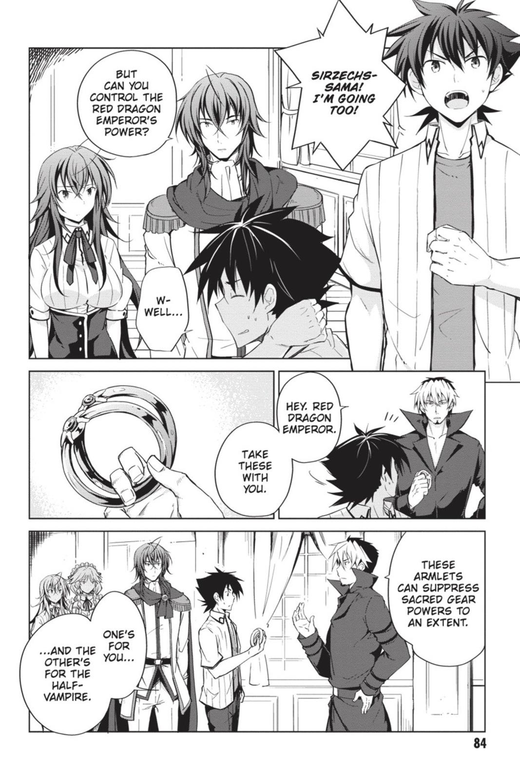 Read High School DxD Manga Online