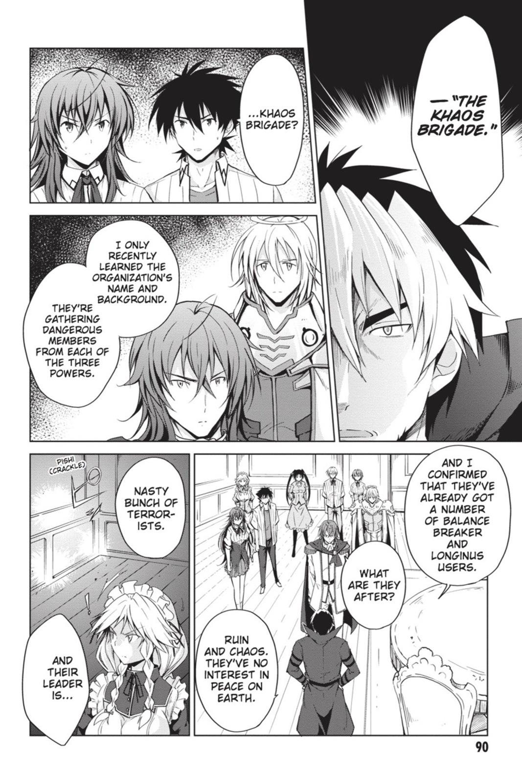 Read High School DxD Manga Online