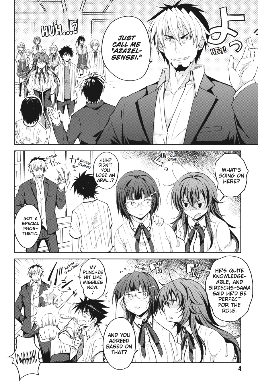 Read High School DxD Manga Online