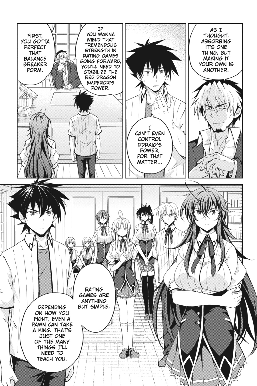 Read High School DxD Manga Online