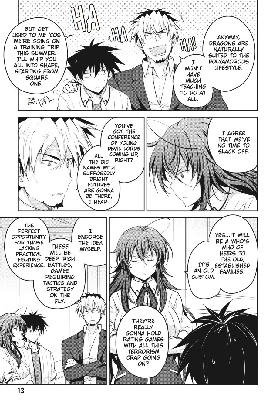 Read High School DxD Manga Online