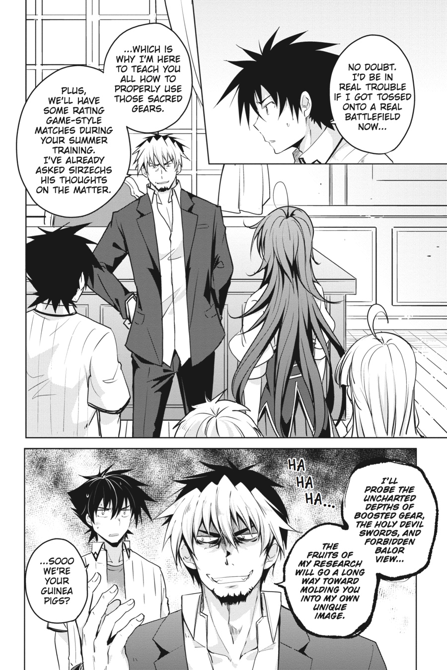 Read High School DxD Manga Online