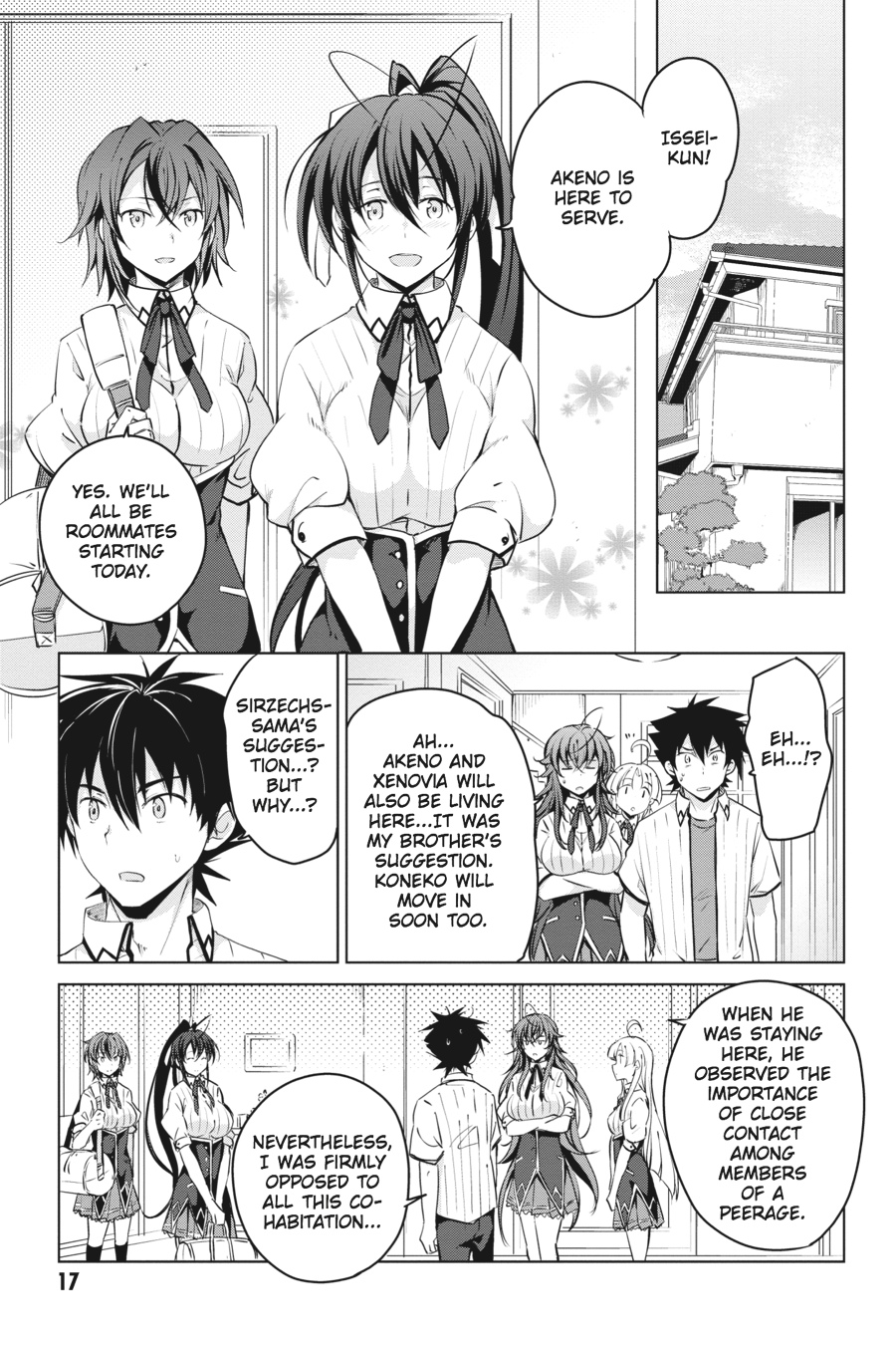 Read High School DxD Manga Online