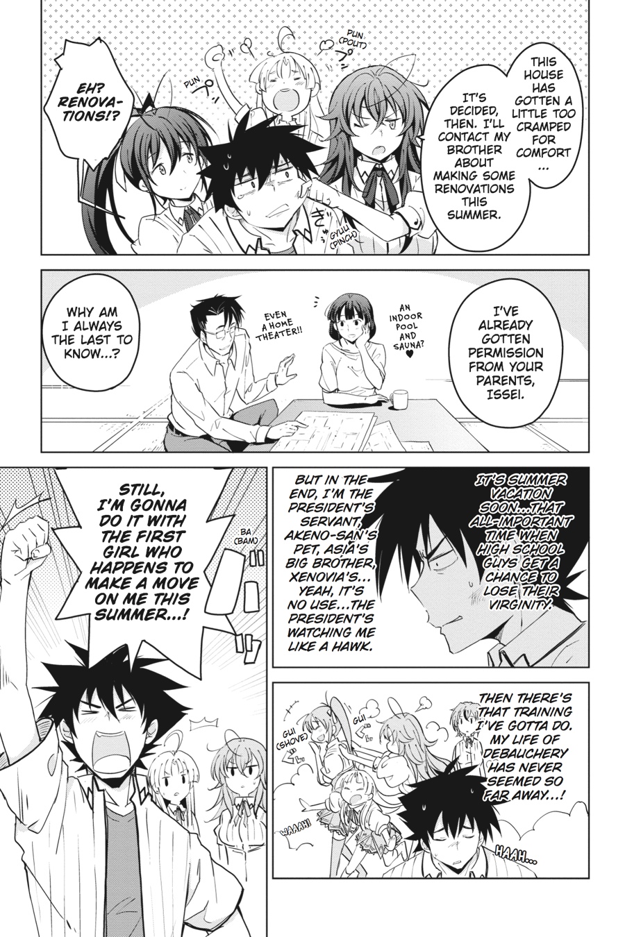 Read High School DxD Manga Online