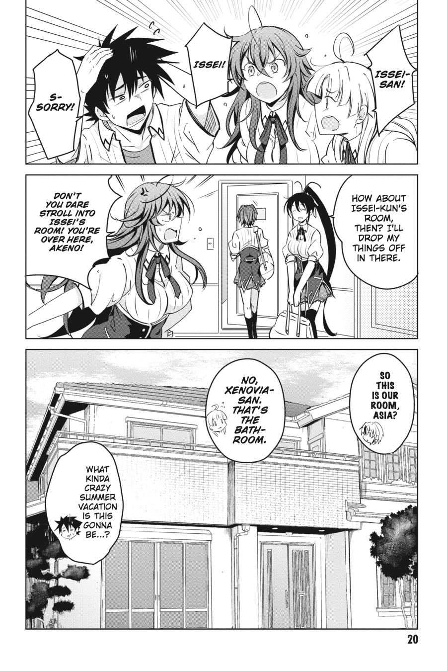 Read High School DxD Manga Online