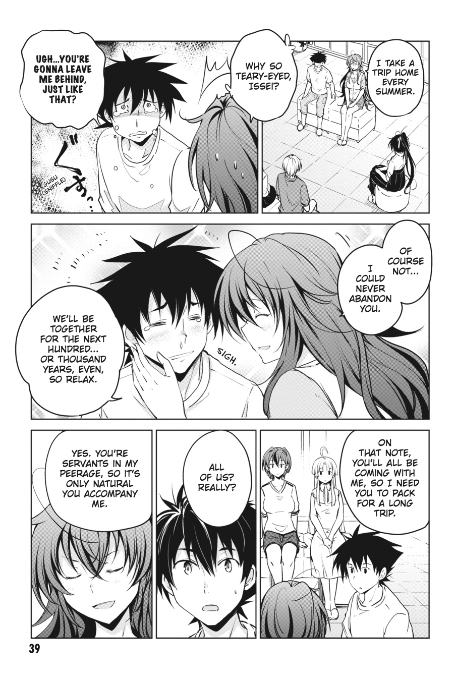 Read High School DxD Manga Online