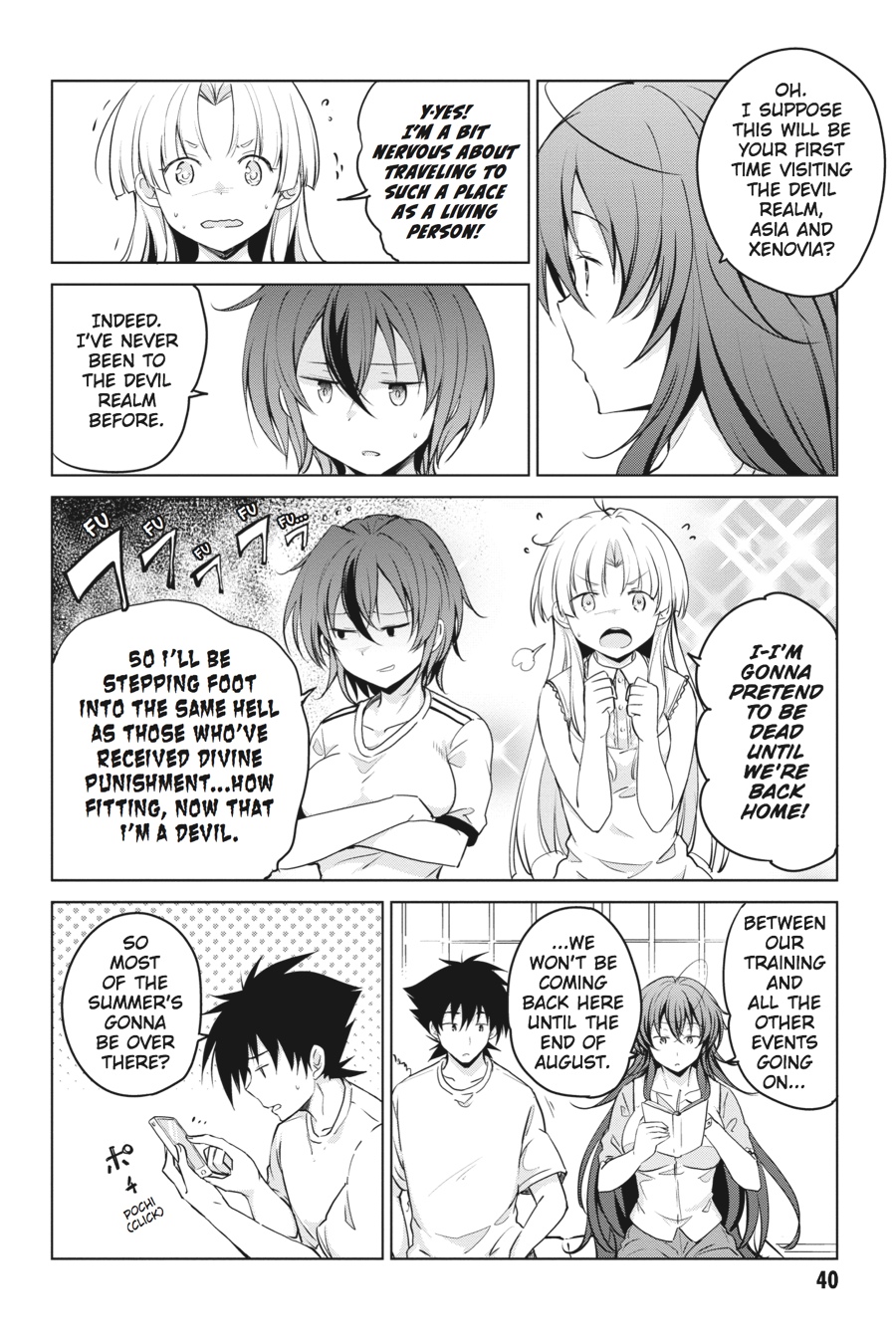 Read High School DxD Manga Online