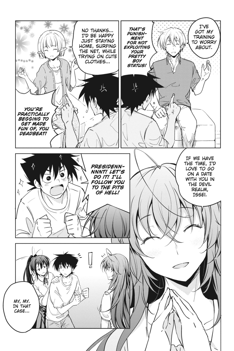 Read High School DxD Manga Online