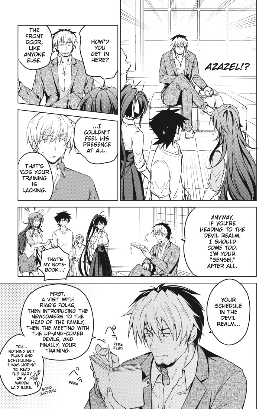 Read High School DxD Manga Online